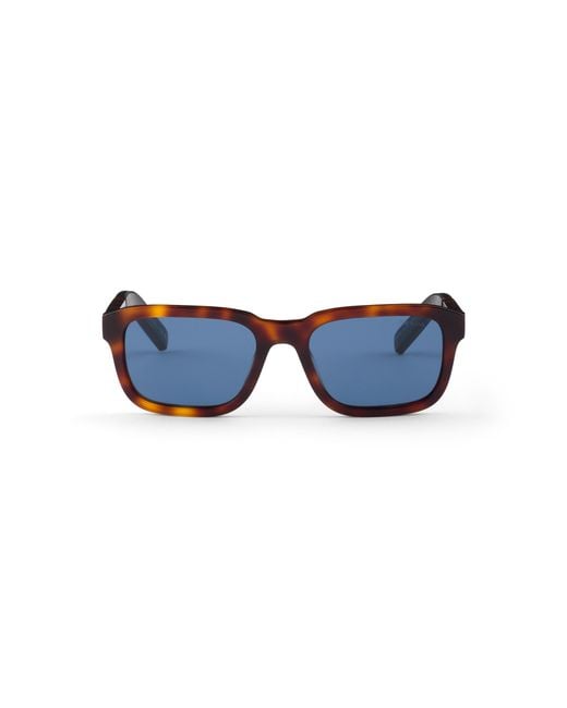 Prada Blue Sunglasses With The Logo for men