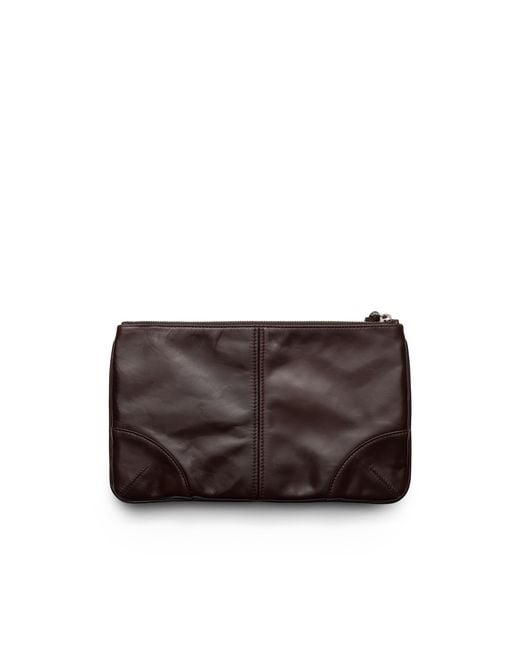 Pouch di Prada in Brown da Uomo