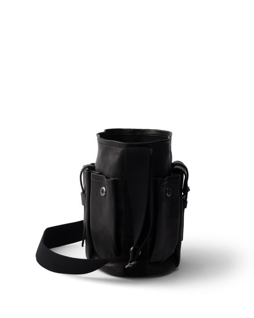 Secchiello Route Mini di Prada in Black