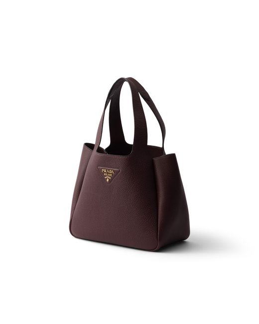 Borsa Shopping Liaison Small di Prada in Purple