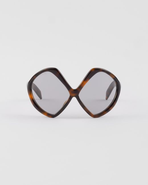 Prada Gray Runway Sunglasses