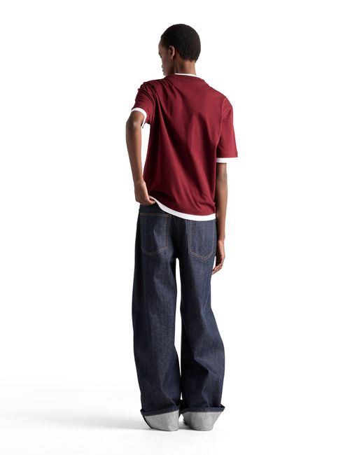 Prada Cotton Layered T-Shirt