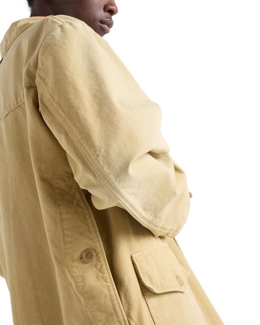 Prada Natural Cotton Blouson Jacket for men