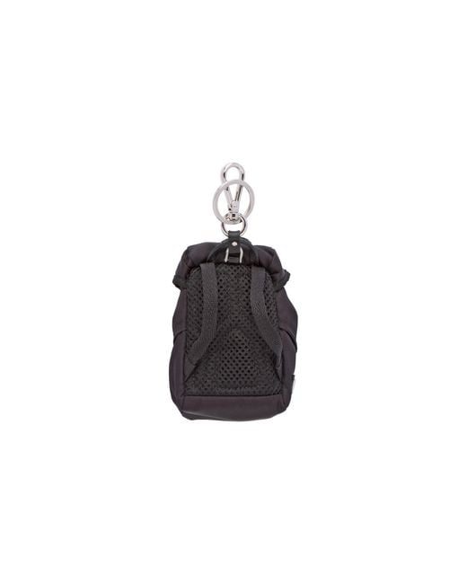Ciondolo Portachiavi Mini Pouch di Prada in White da Uomo