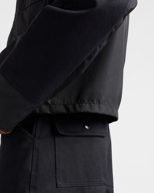 Prada White Cotton Bermudas for men