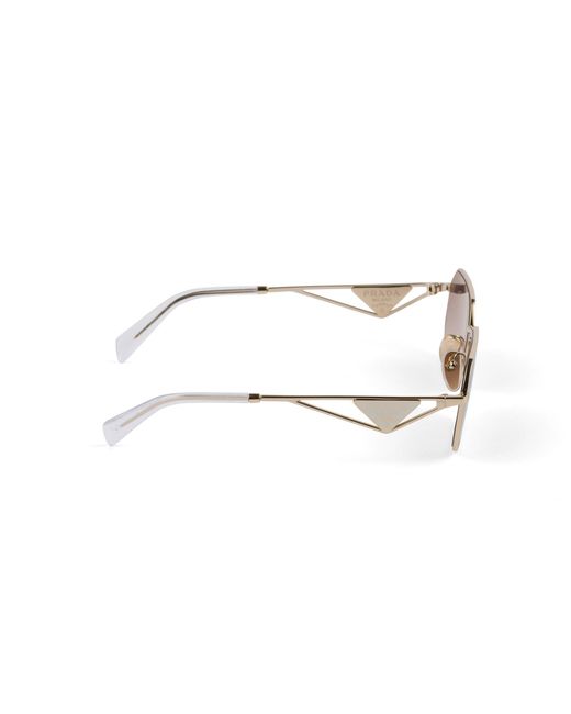 Prada Multicolor Sunglasses With Triangle Logo