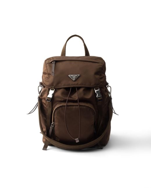 Prada Brown Re-Nylon Backpack