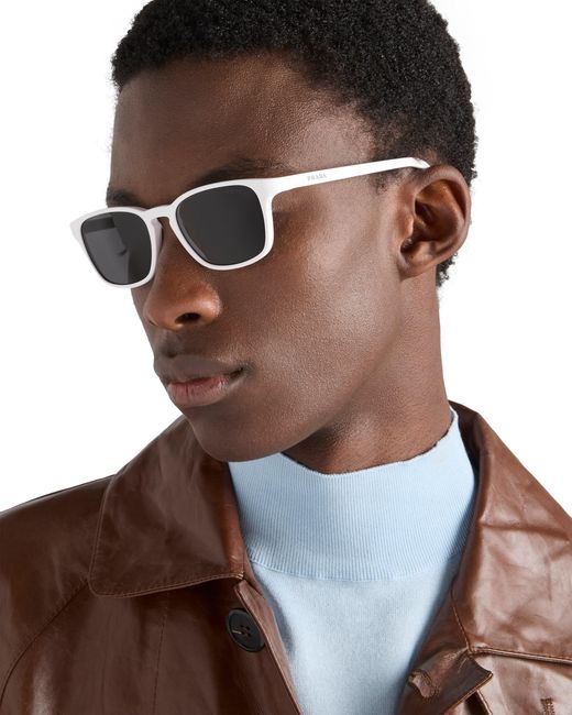 Prada Multicolor Runway Sunglasses for men