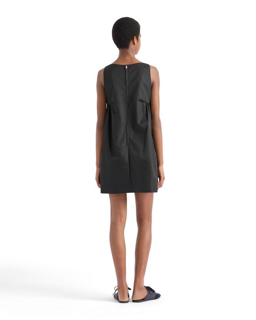 Prada Black Re-Nylon Mini-Dress