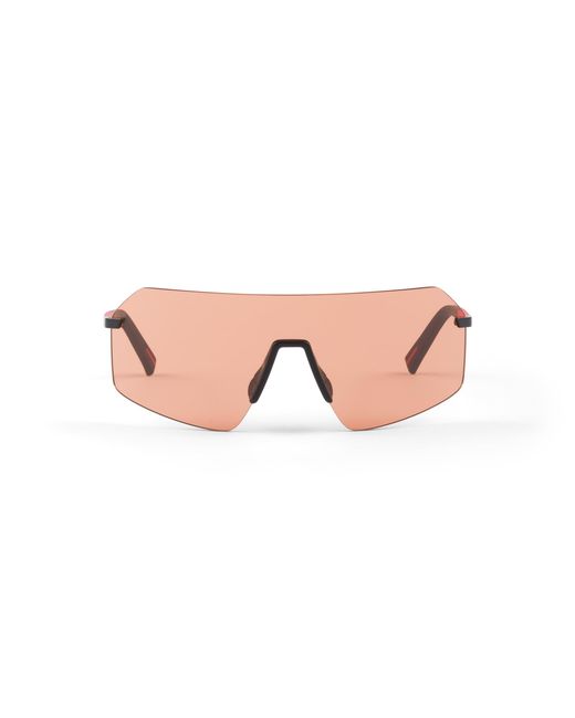 Prada Pink Linea Rossa Sunglasses for men