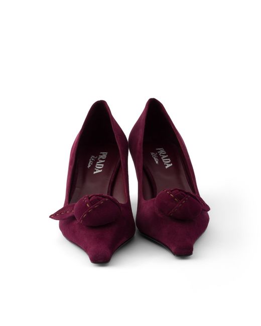 Décolleté di Prada in Purple