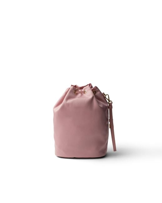 Prada Pink Re-Nylon Pouch, Pesco