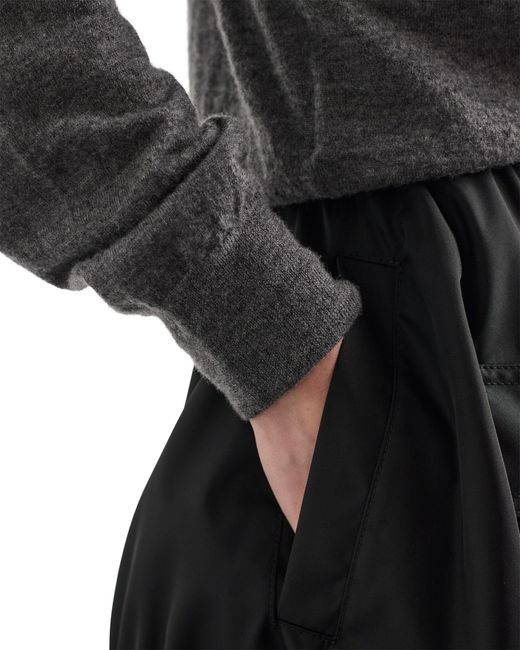 Prada Black Re-Nylon Circle Skirt