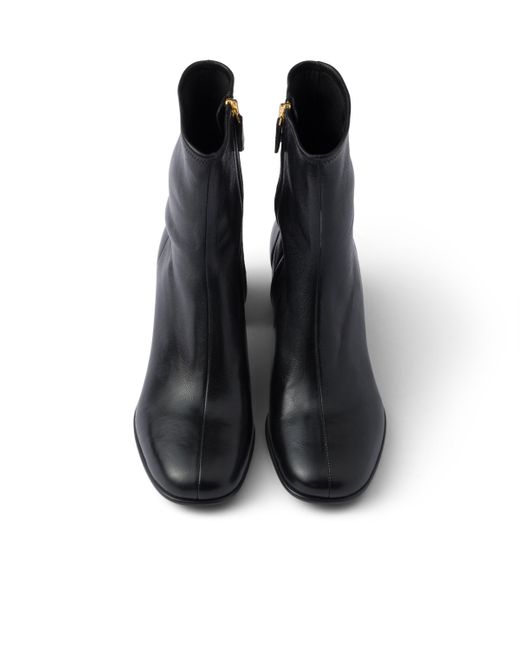 Botas De Napa Elástica, Mujer, Talla Prada de color Black