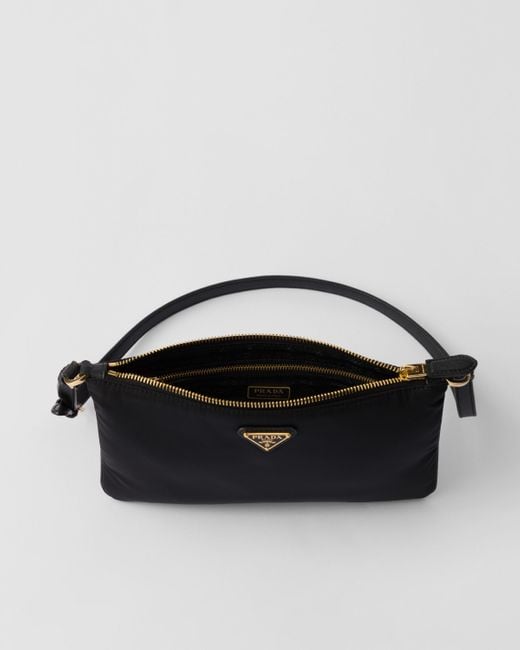 Prada Re-Nylon Pouch in Black | Lyst
