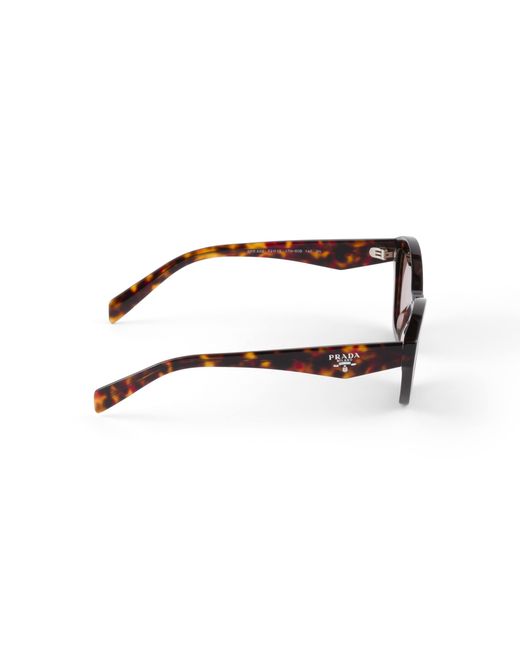 Prada Pink Sunglasses With Logo