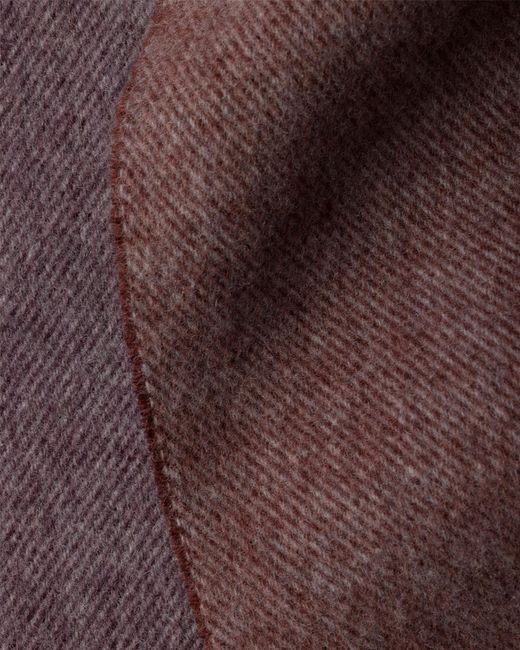 Prada Purple Cashmere And Wool Scarf for men