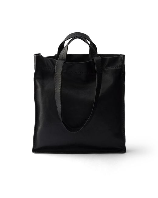 Borsa Shopping di Prada in Black da Uomo
