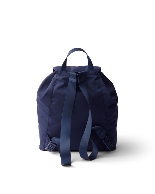 Prada Blue Re-Nylon Backpack, Baltic