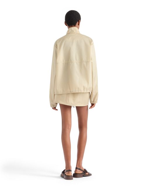 Prada Natural Re-Nylon Blouson Jacket