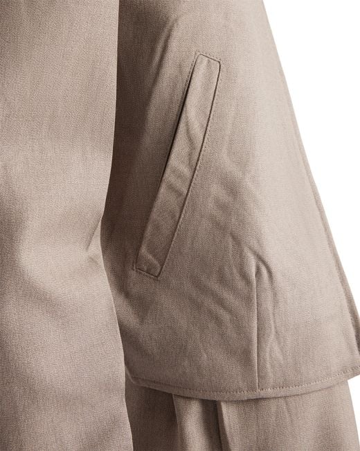 Prada Natural Mouliné Wool Blouson Jacket
