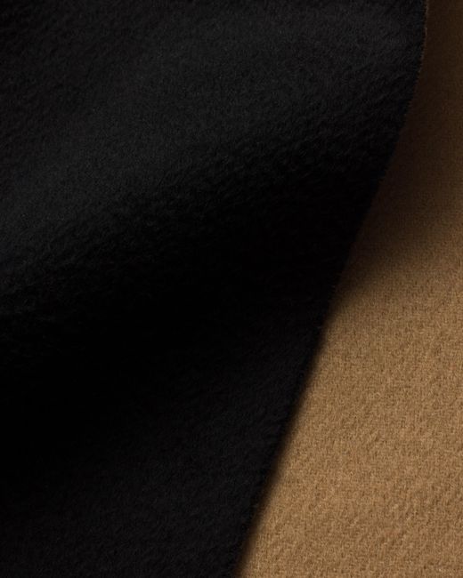Prada Black Cashmere Reversible Scarf