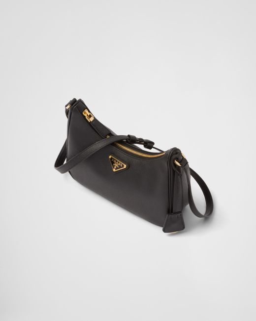 Prada Black Mini Bag Aus Saffiano-leder