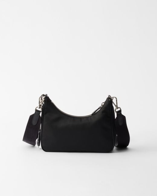 Borsa A Spalla Re-Edition di Prada in Black
