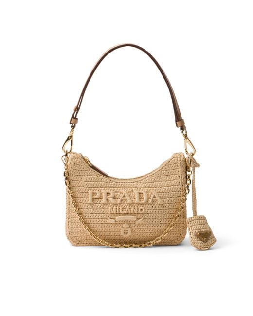 Borsa Re-Edition Mini di Prada in White