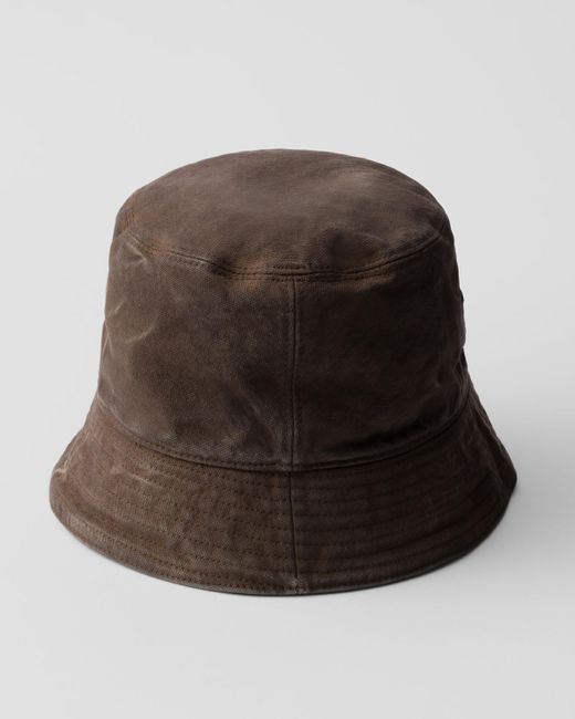 Cappello Da Pescatore di Prada in White da Uomo
