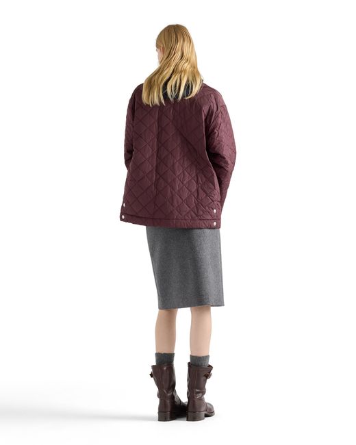 Prada Purple Re-Nylon Blouson Jacket