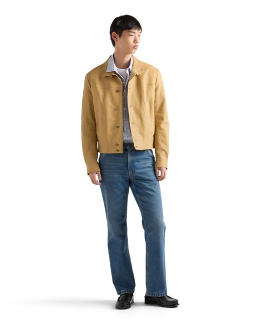 Prada Natural Nappa Leather Jacket for men
