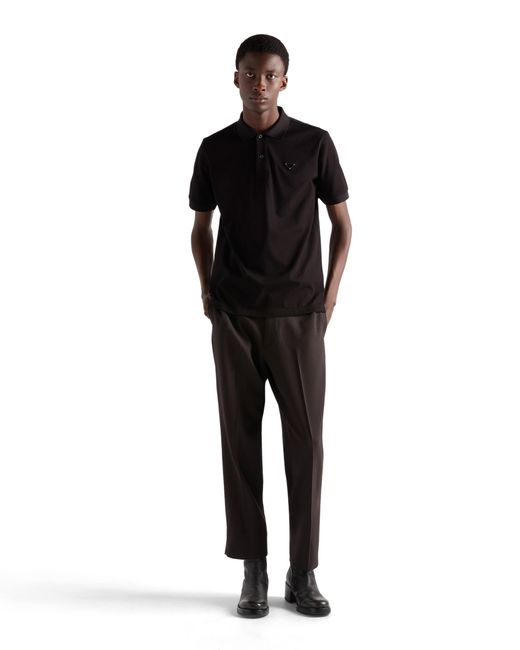 Polo di Prada in Black da Uomo