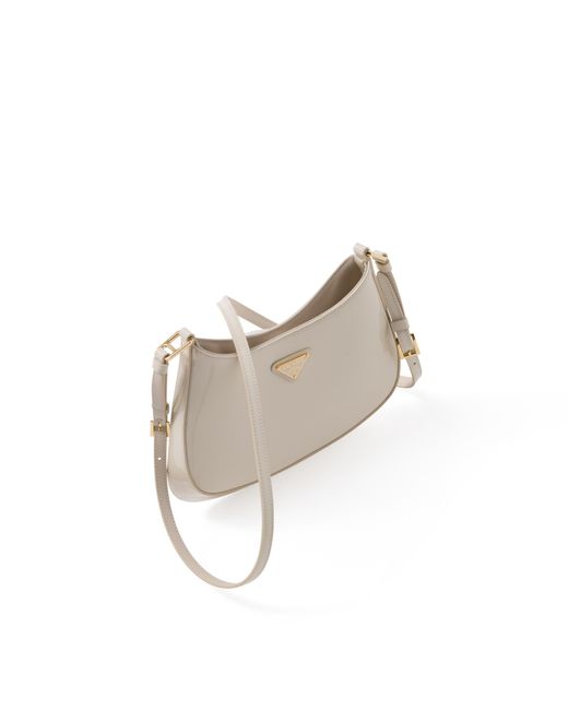 Borsa Cleo di Prada in White