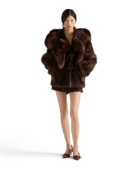 Giubbotto di Prada in Brown