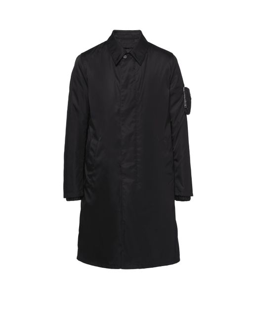 Prada Mantel Aus Re-nylon in Black für Herren