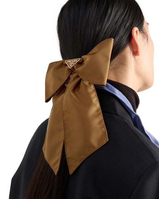Prada Natural Re-Nylon Hair Clip