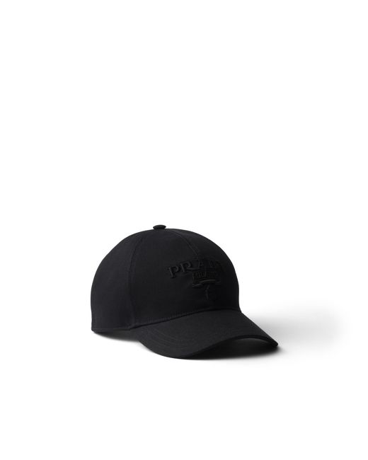 Cappello Da Baseball di Prada in Black da Uomo
