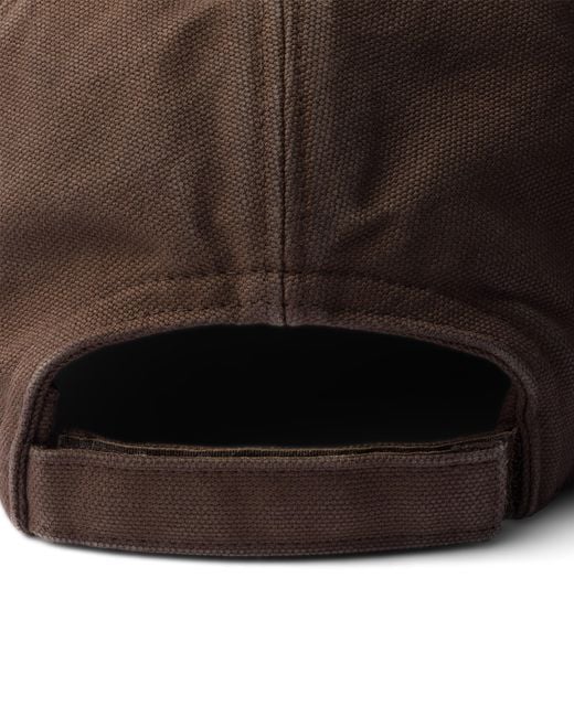 Prada Brown Cotton Baseball Cap