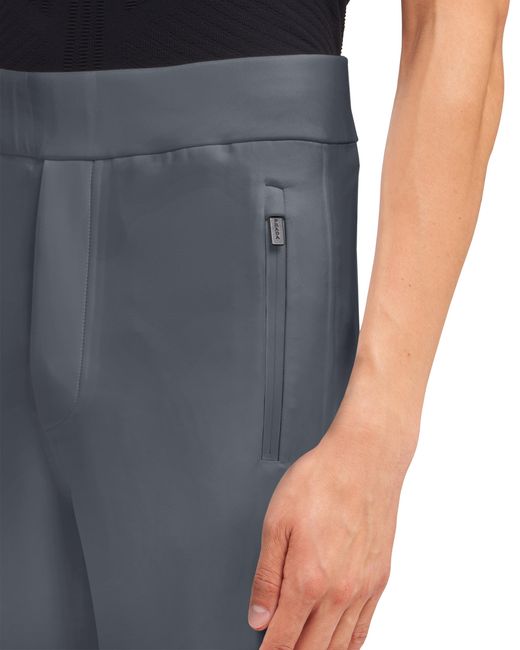 Prada Blue Recycled Double Jersey Pants for men