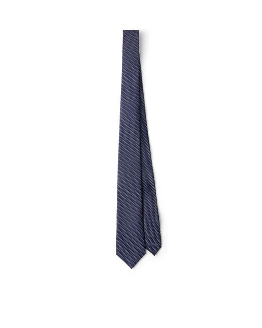 Prada Blue Silk Tie for men