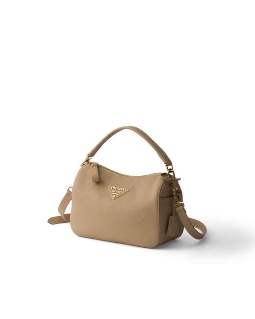 Borsa Small di Prada in White