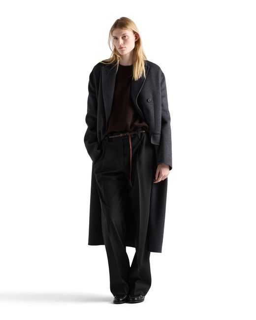 Prada Black Light Wool Pants