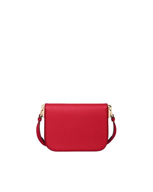 Prada Red Saffiano Leather Bag