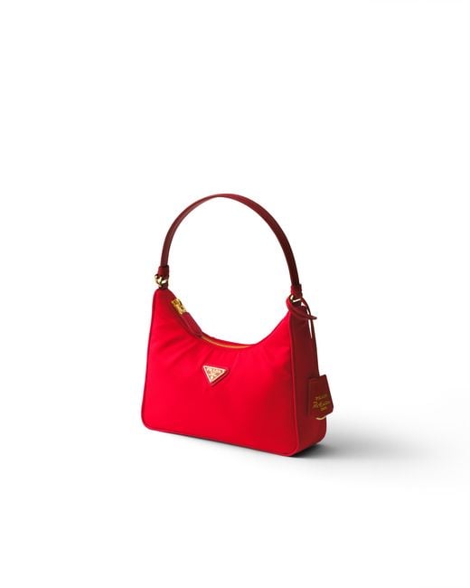Mini Borsa Re-Edition 2005 di Prada in Red