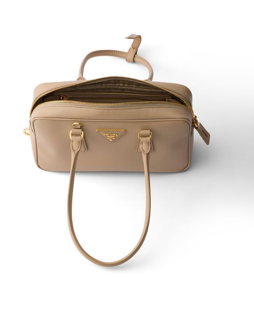 Bauletto Small di Prada in Natural