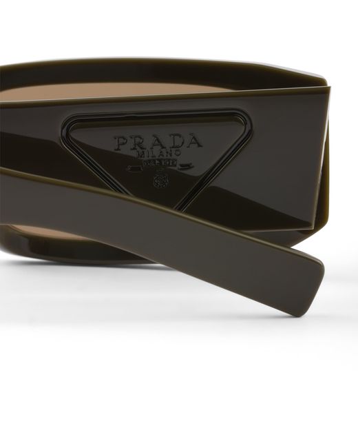 Prada Multicolor Sunglasses With Triangle Logo for men