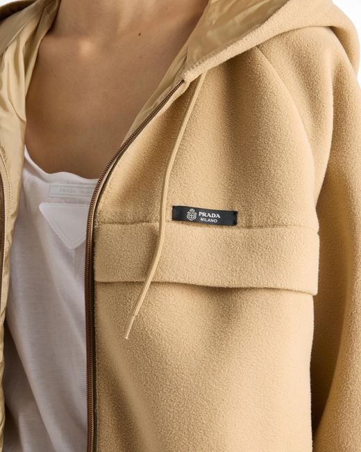Blouson di Prada in Natural