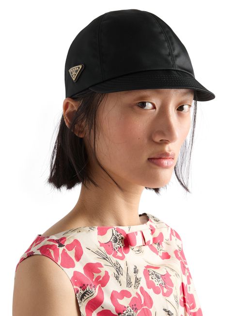 Prada Black Re-Nylon Cap