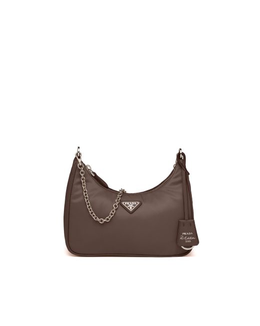 Prada Brown Re-edition 2005 Nylon Bag